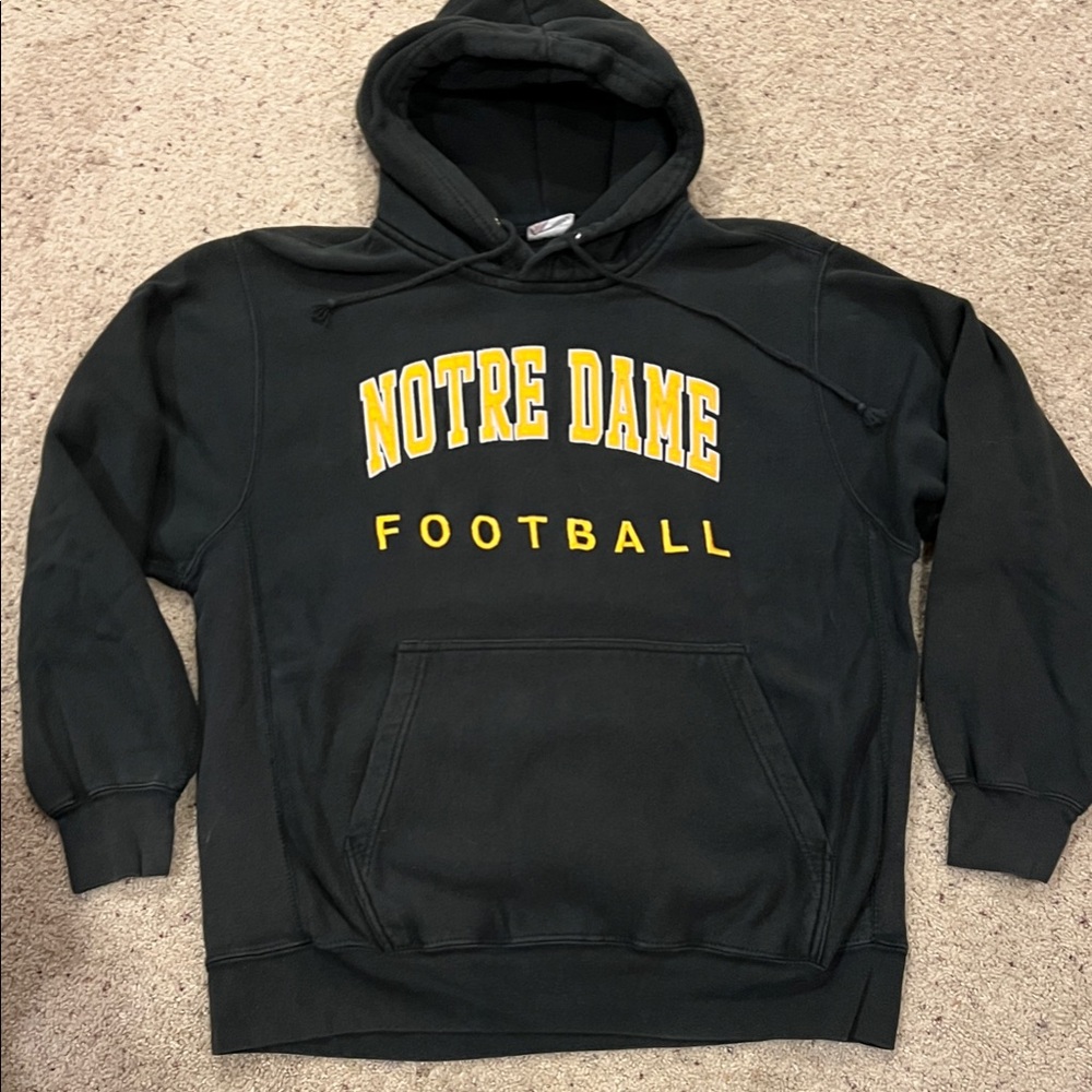 Dark Green Notre Dame Football Hoodie